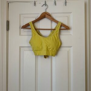 NVGTN Allure Sports Bra Yellow
